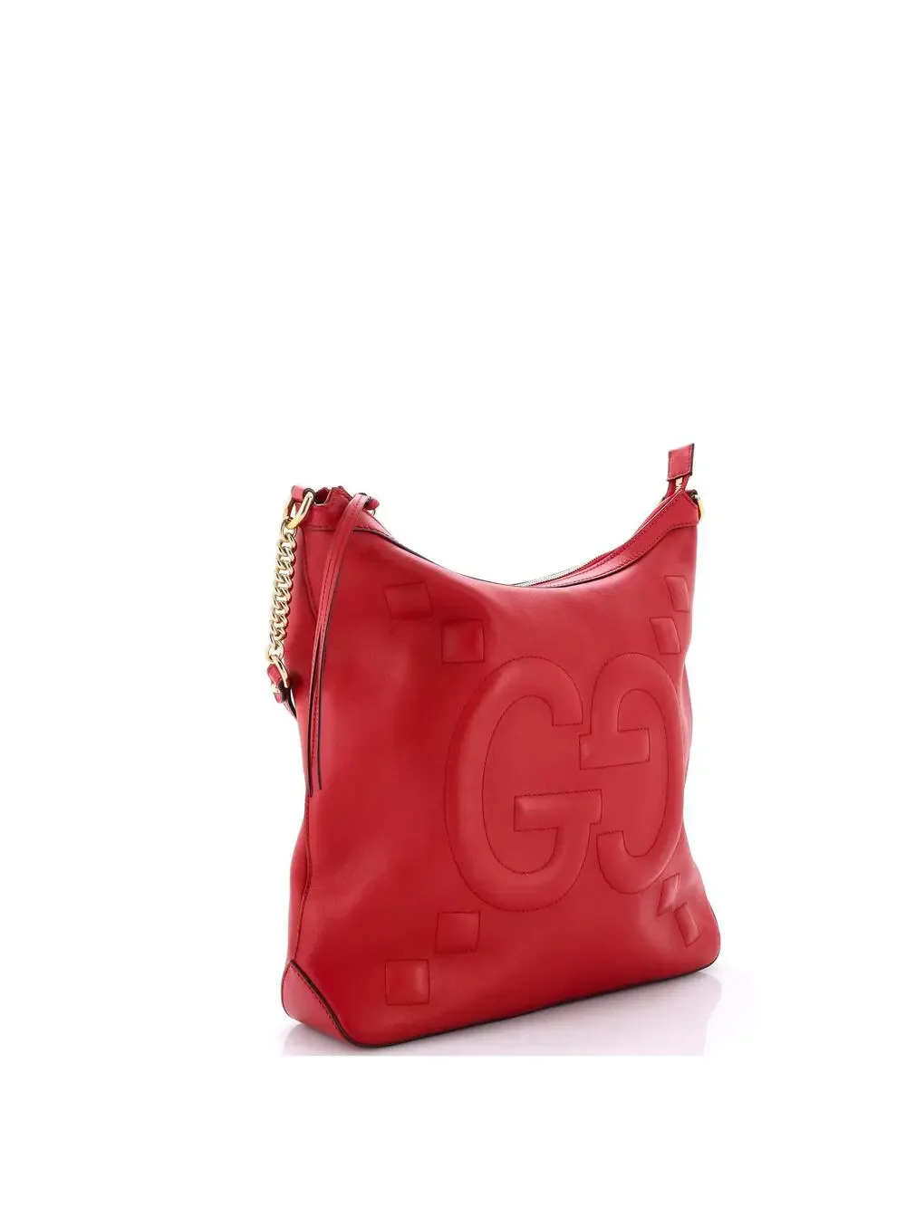 Gucci Apollo Hobo Gg Embossed Calfskin #269517G85B